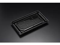 バイオPET 美枠板25-23B 黒 (リスパック) | 食品容器販売の【パックデポ】