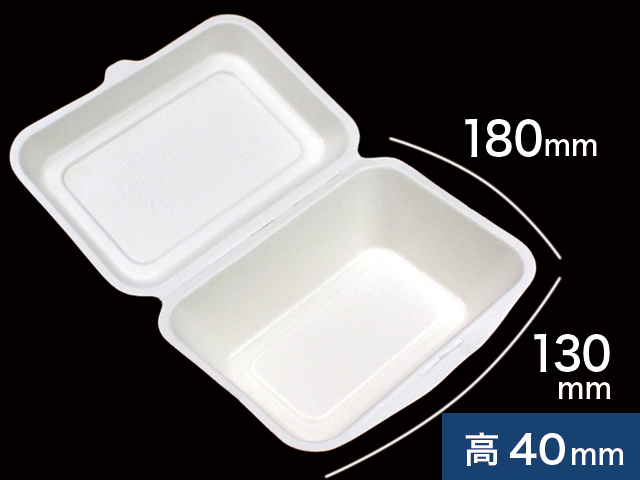 フードパック 業務用バガス CNFD180 (シモジマ) | 食品容器販売の