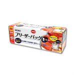 【在庫品値引】ヘイコーフリーザーバッグ業務用 M 40枚　(シモジマ)