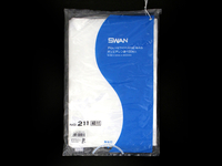 《紐つき》スワンポリエチレン袋 Nｏ211 200×300×厚0.020(ｍｍ)　(シモジマ)
