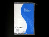 【在庫品値引】《紐つき》スワンポリエチレン袋 No212 230×340×厚0.020(mm)　(シモジマ)