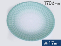丸皿D-17 青白磁
