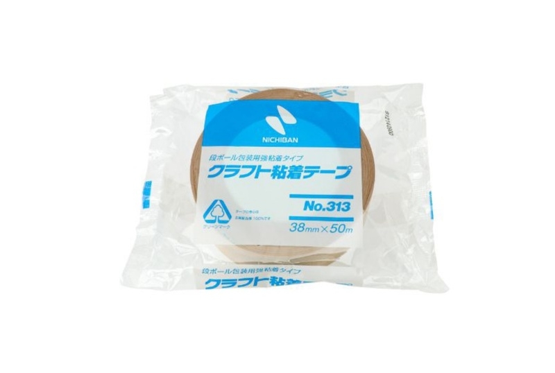 クラフトテープ No.313 (38x50) 食品容器販売の【パックデポ】